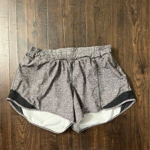 Grey lululemon shorts